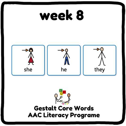 Core Word Week 8 - She, He, They