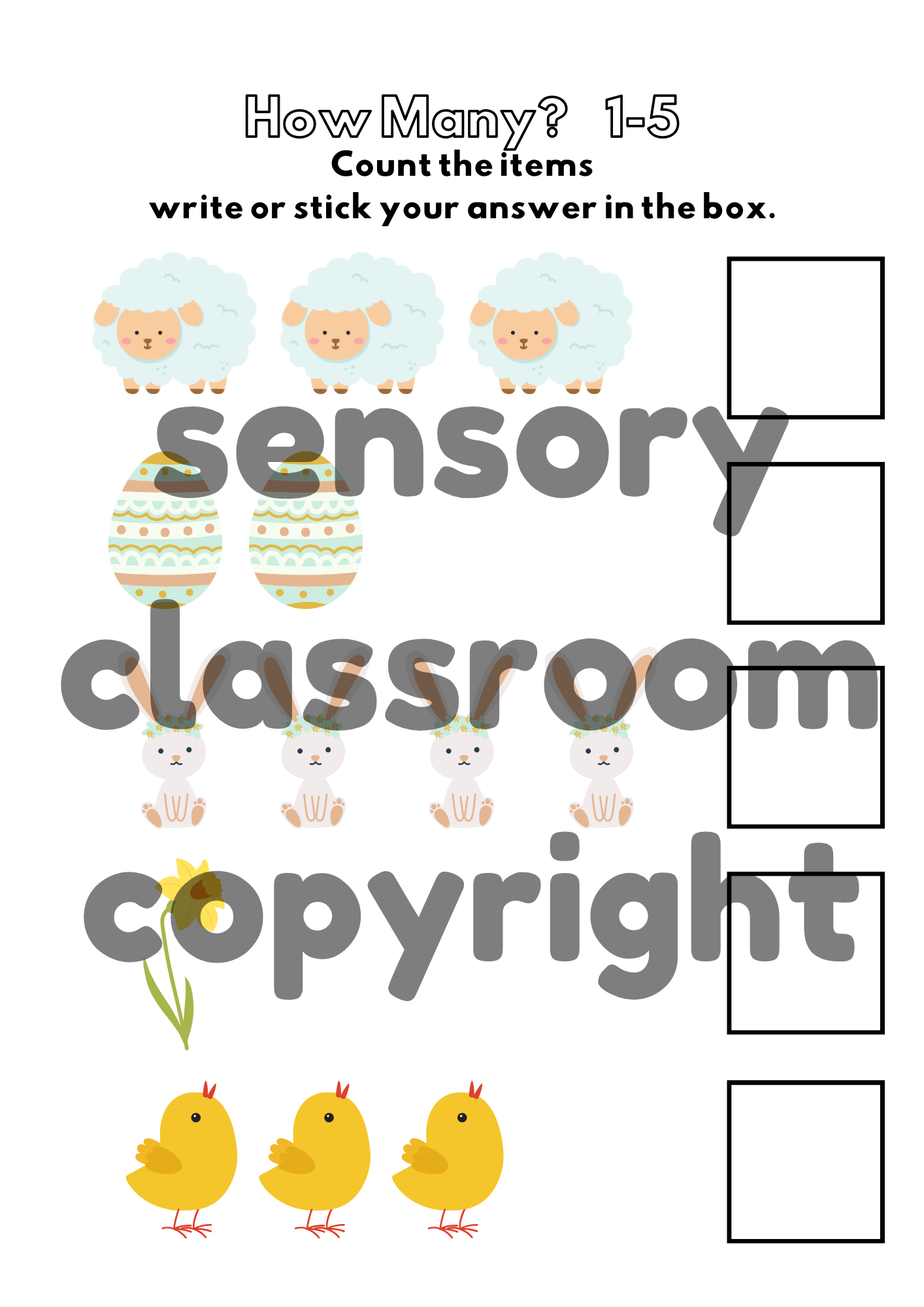 Easter Worksheets