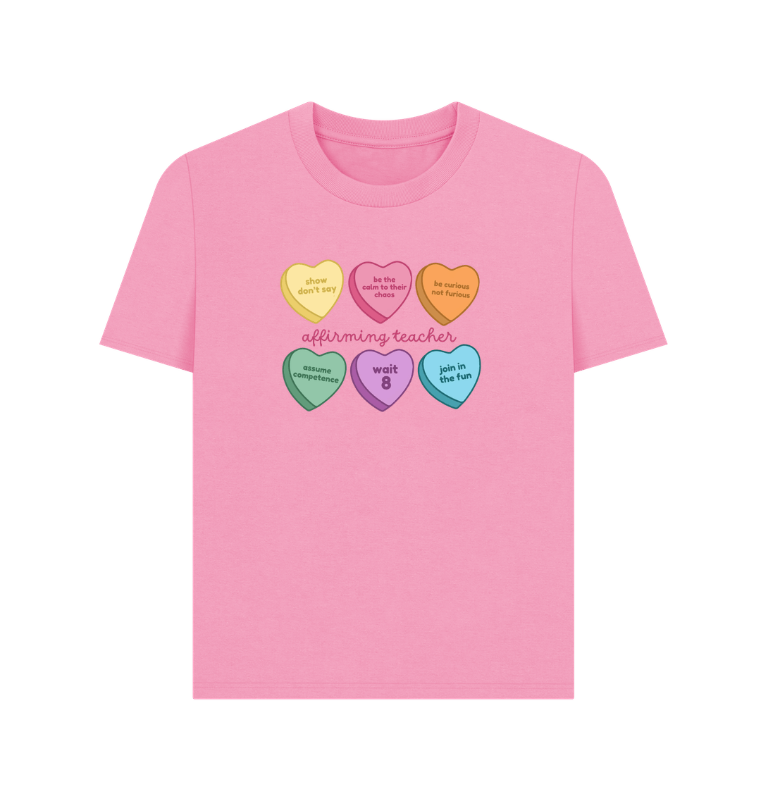 Rose Pink Printed T-shirt