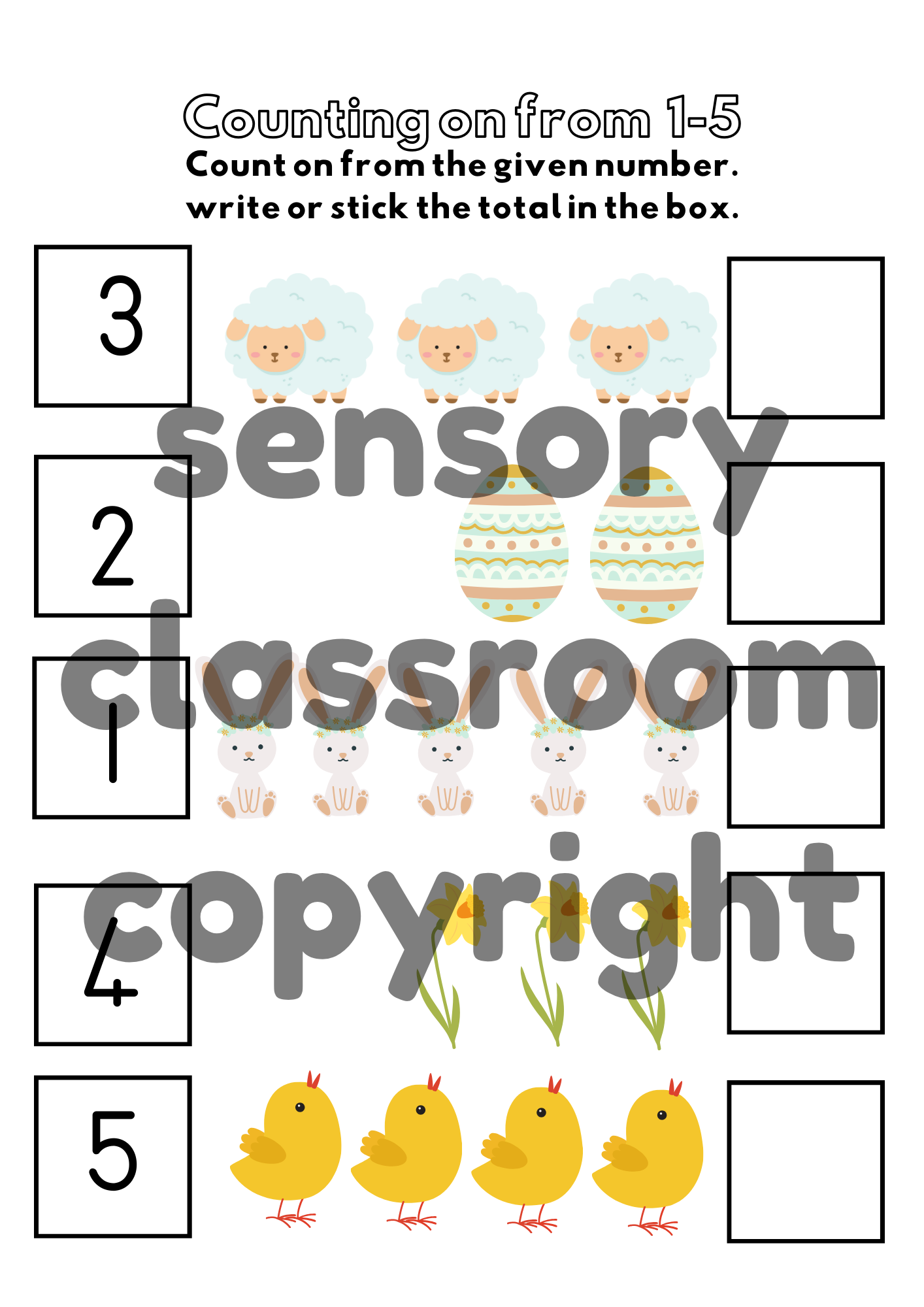 Easter Worksheets