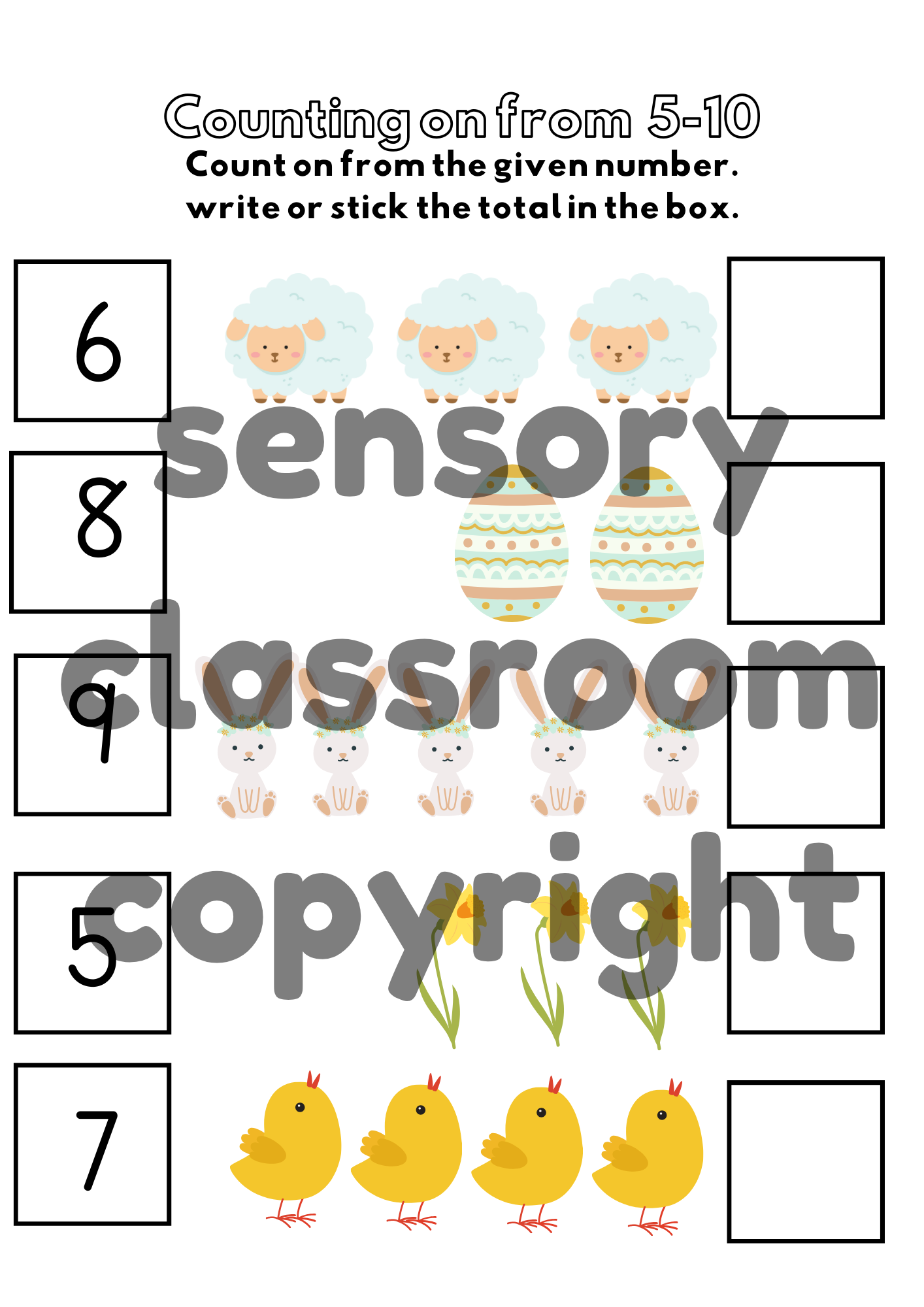 Easter Worksheets