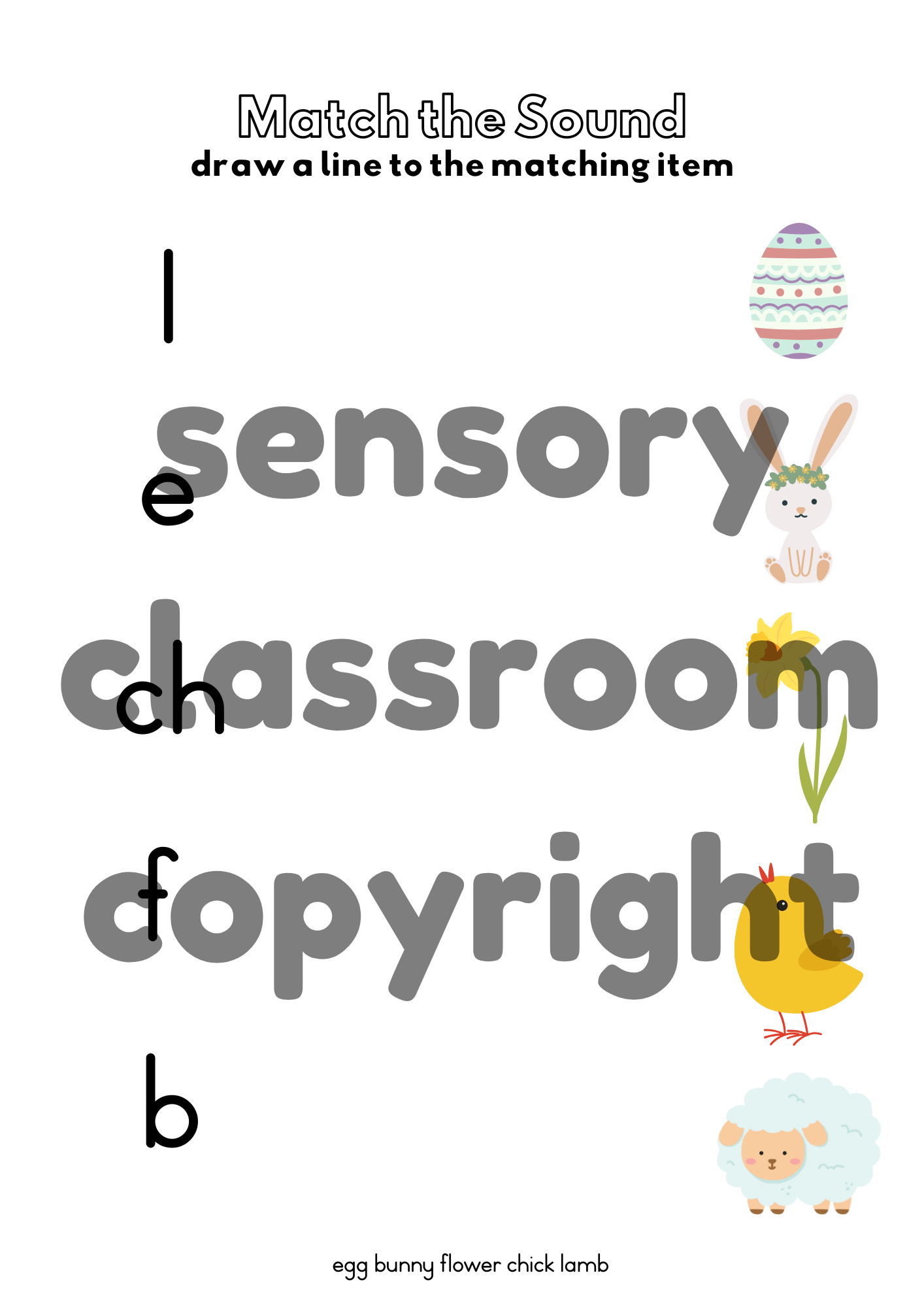 Easter Worksheets