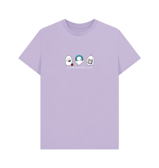Lilac Printed T-shirt Front