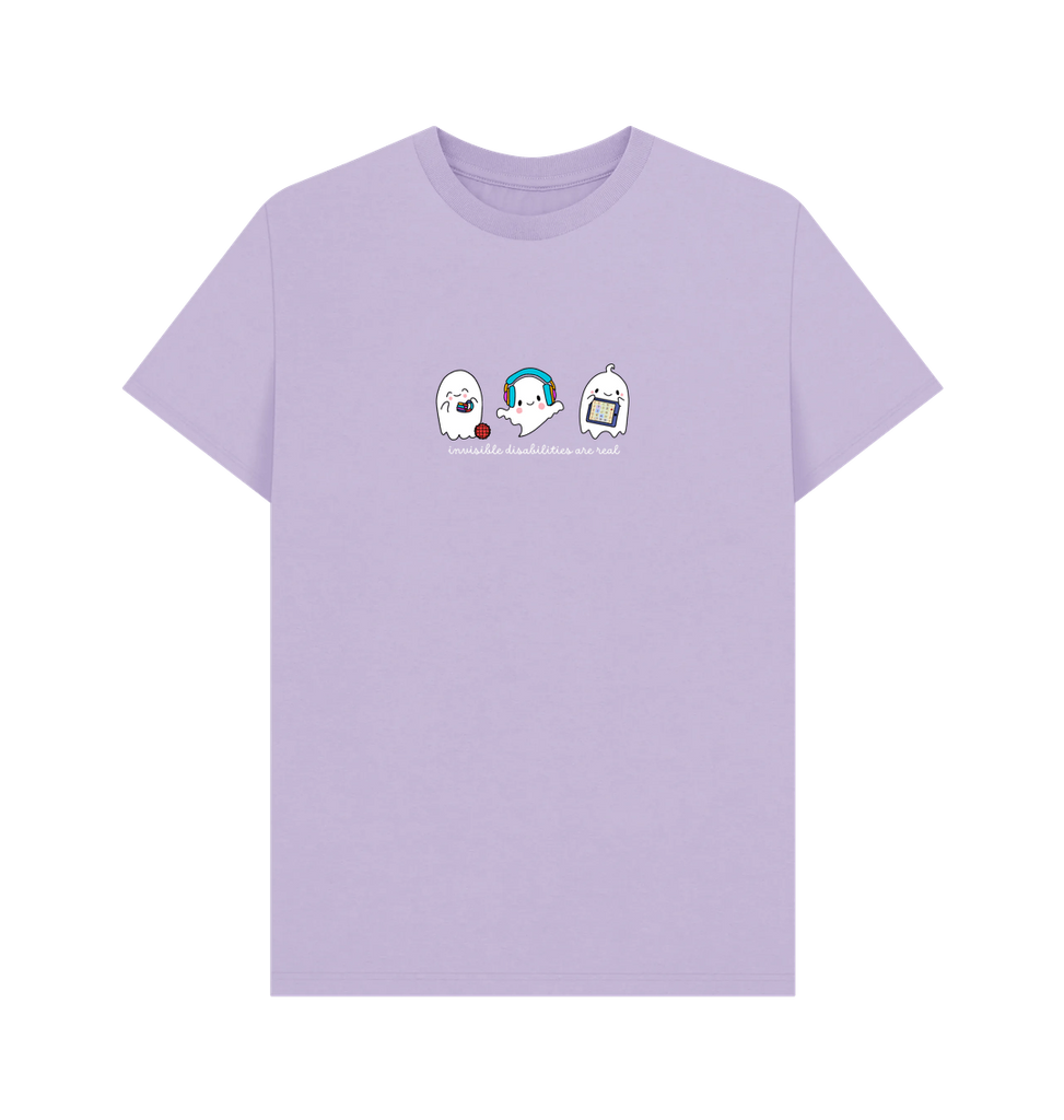 Lilac Printed T-shirt Front