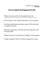 Engagement Profile Assessment Tool