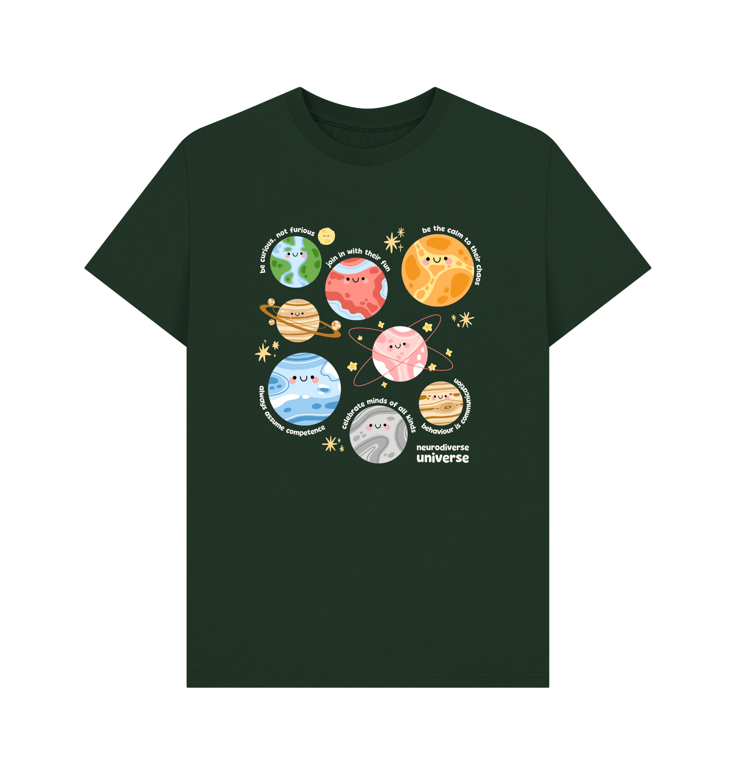 Evergreen Printed T-shirt Front