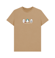 Sand Printed T-shirt Front