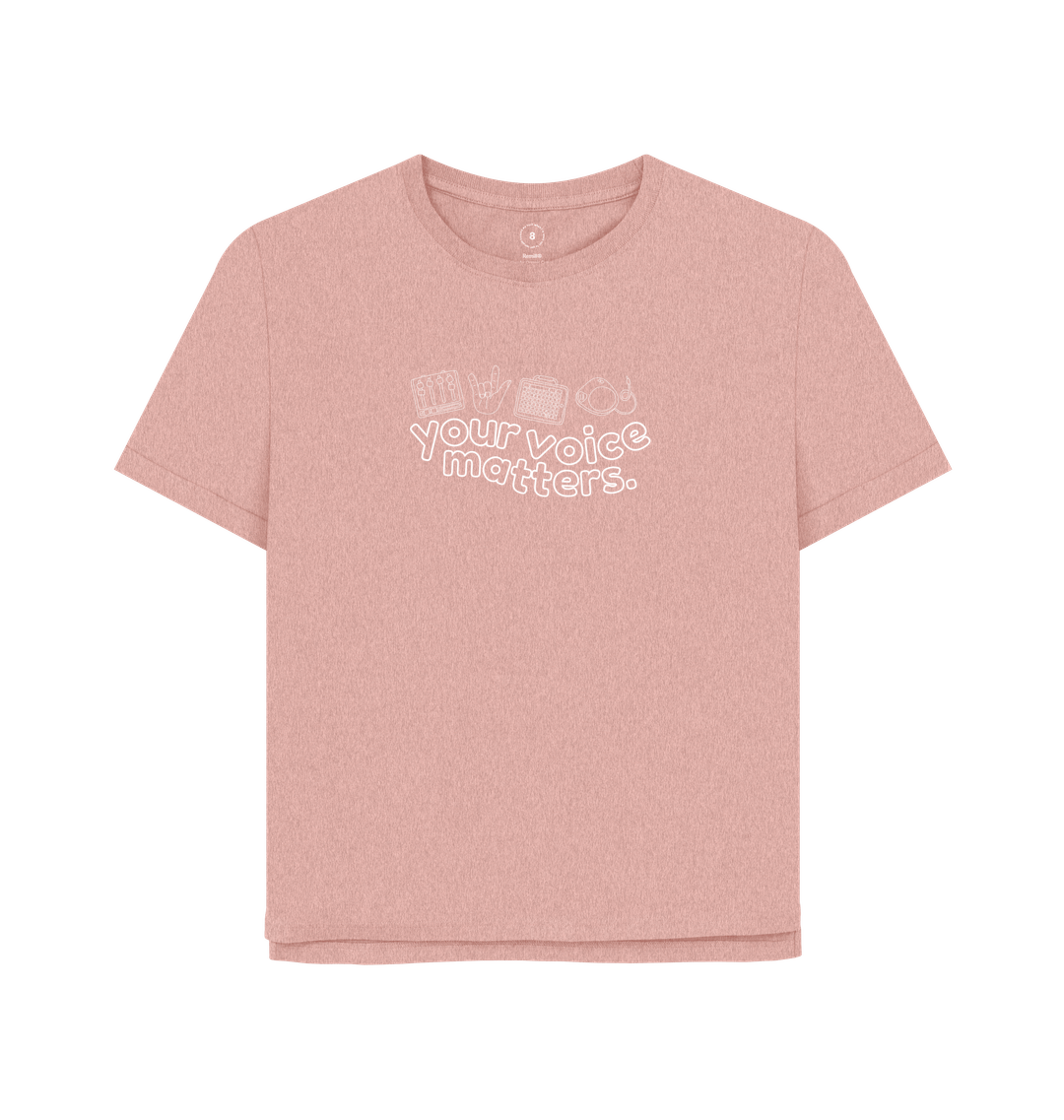 Sunset Pink Printed T-shirt