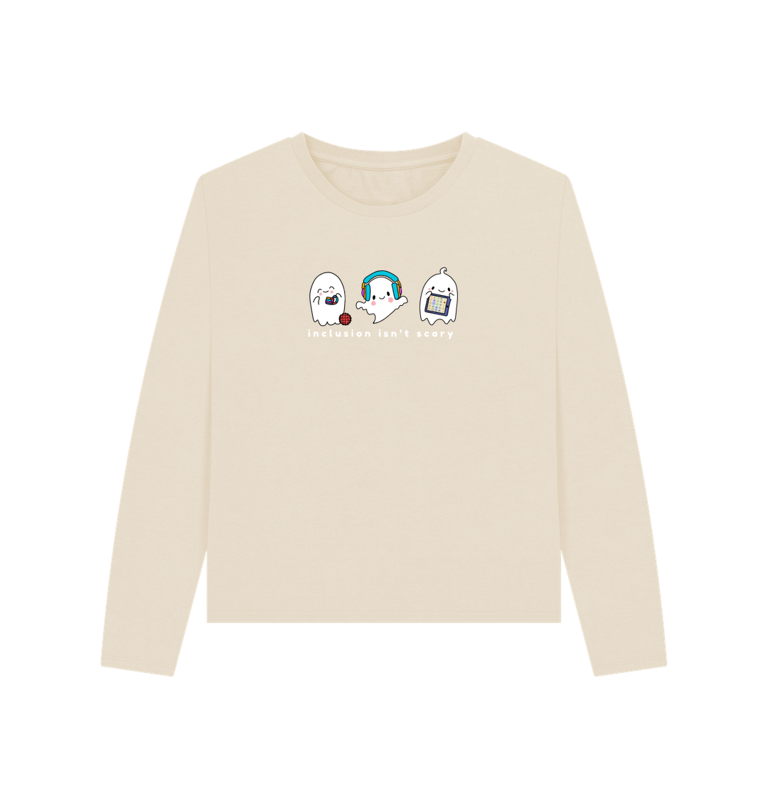 Oat Inclusion Isn't Scary Women's Longsleeve Tee