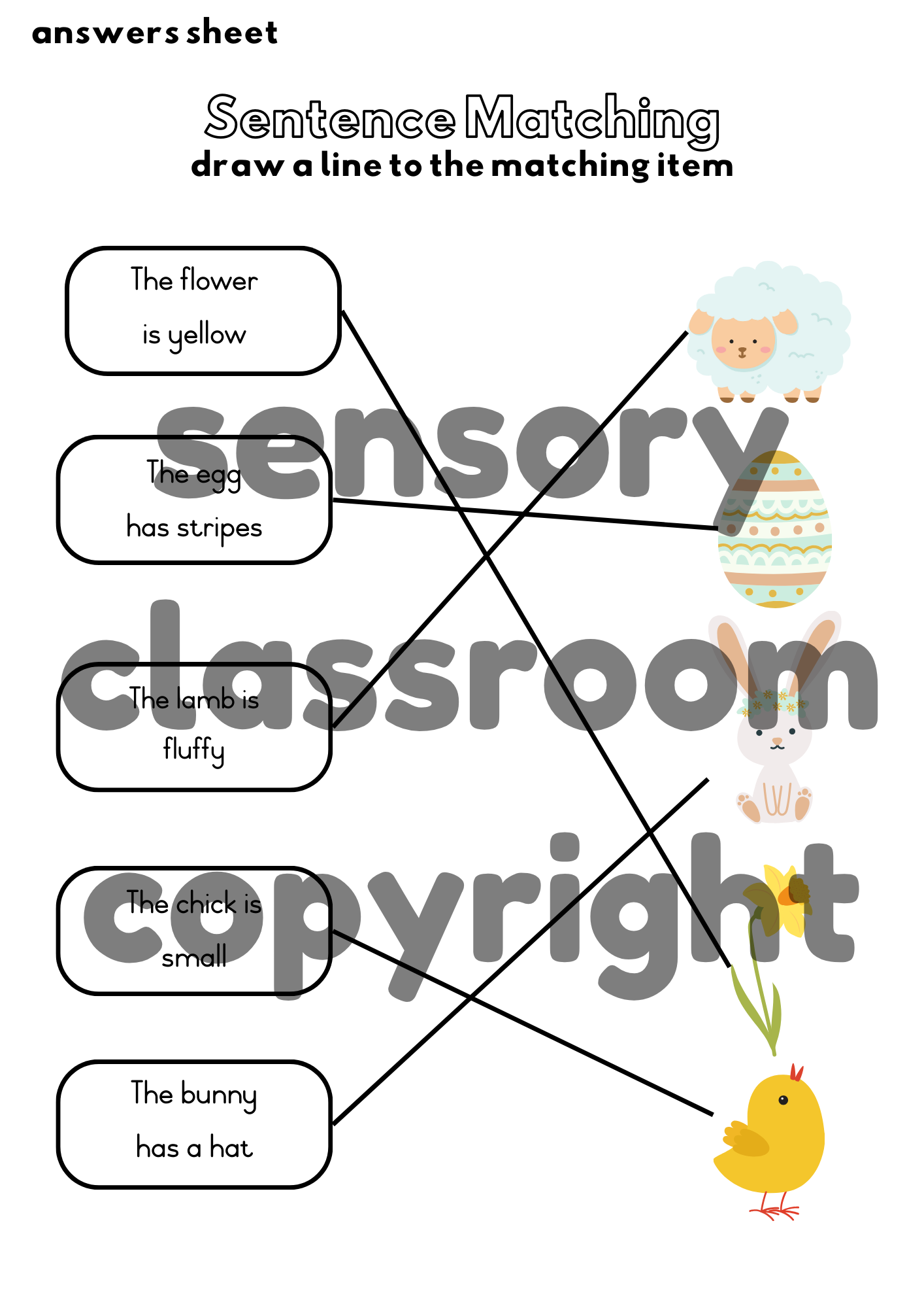 Easter Worksheets