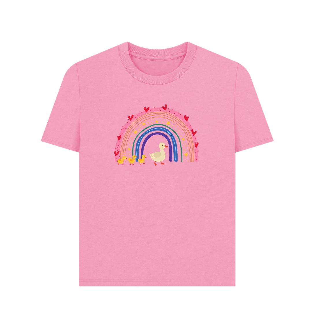 Rose Pink Printed T-shirt