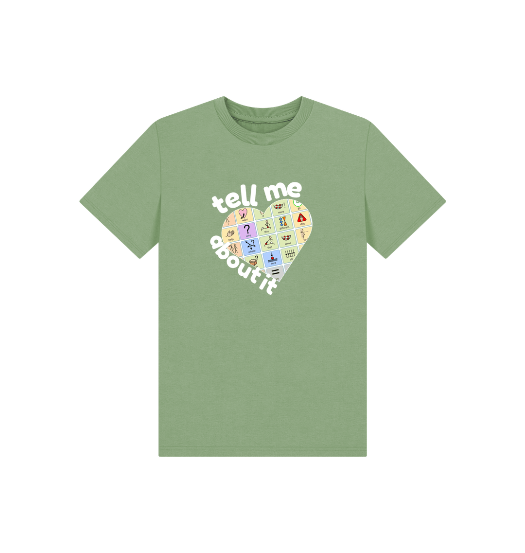 Sage Printed Kids T-Shirt