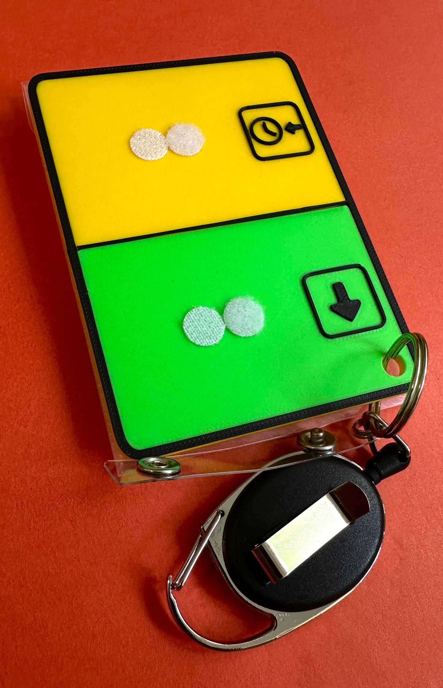 अभी और अगला लैनयार्ड