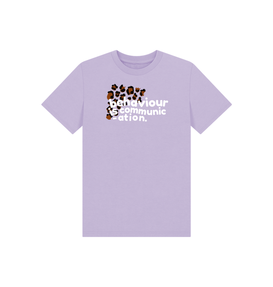 Soft Lilac Printed Kids T-Shirt