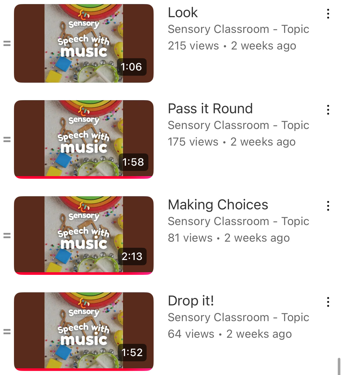 Speech with Music