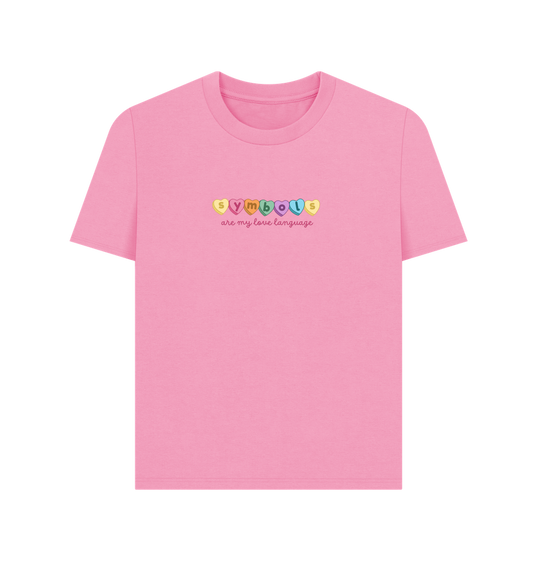 Rose Pink Printed T-shirt