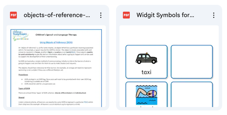 Objects of Reference