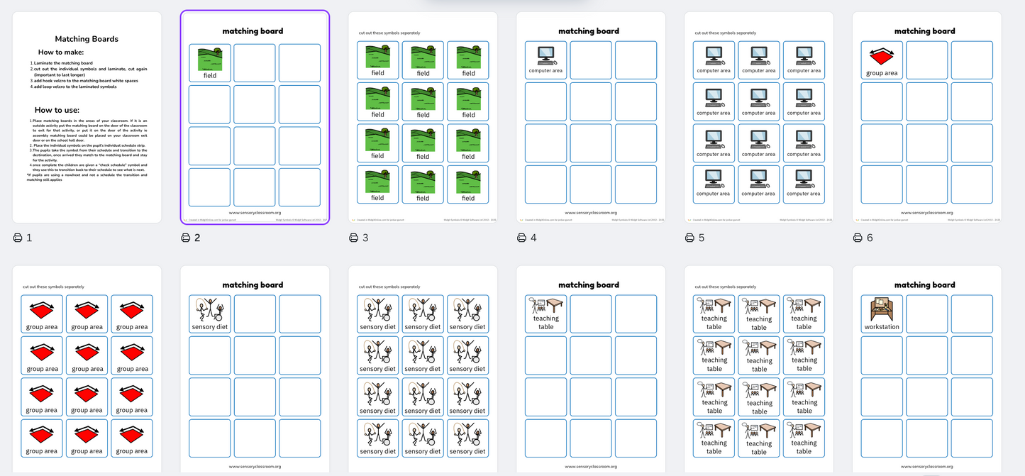 Classroom Set-up Pack