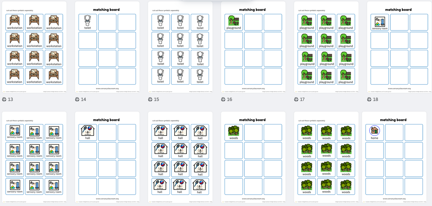 Classroom Set-up Pack