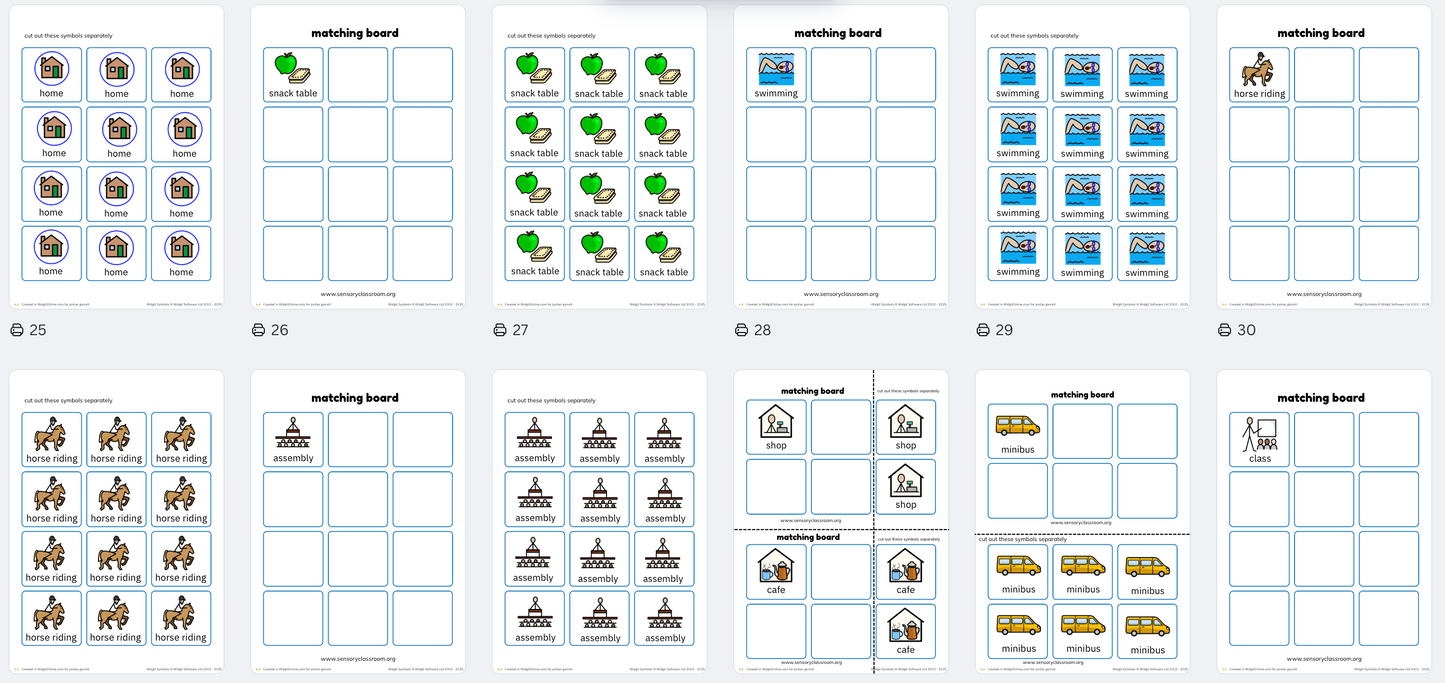 Classroom Set-up Pack