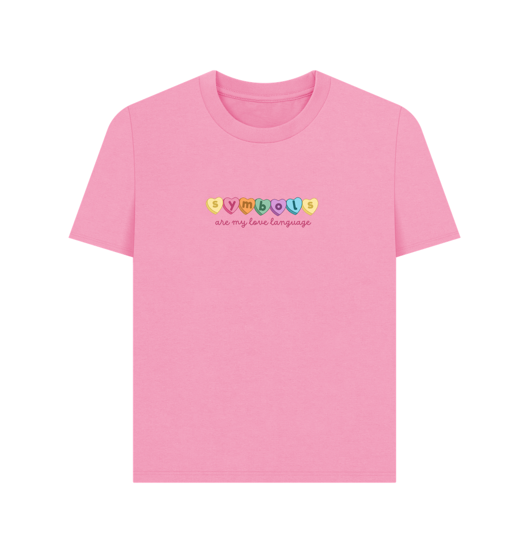 Rose Pink Printed T-shirt