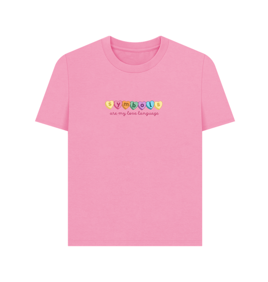 Rose Pink Printed T-shirt