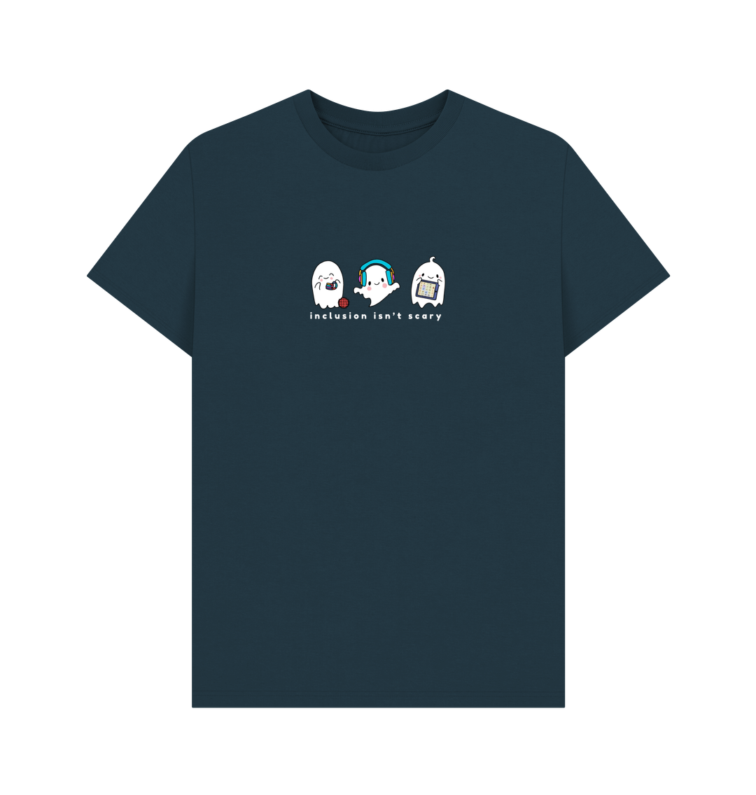 Denim Blue Inclusion Isn't Scary Men's Tee