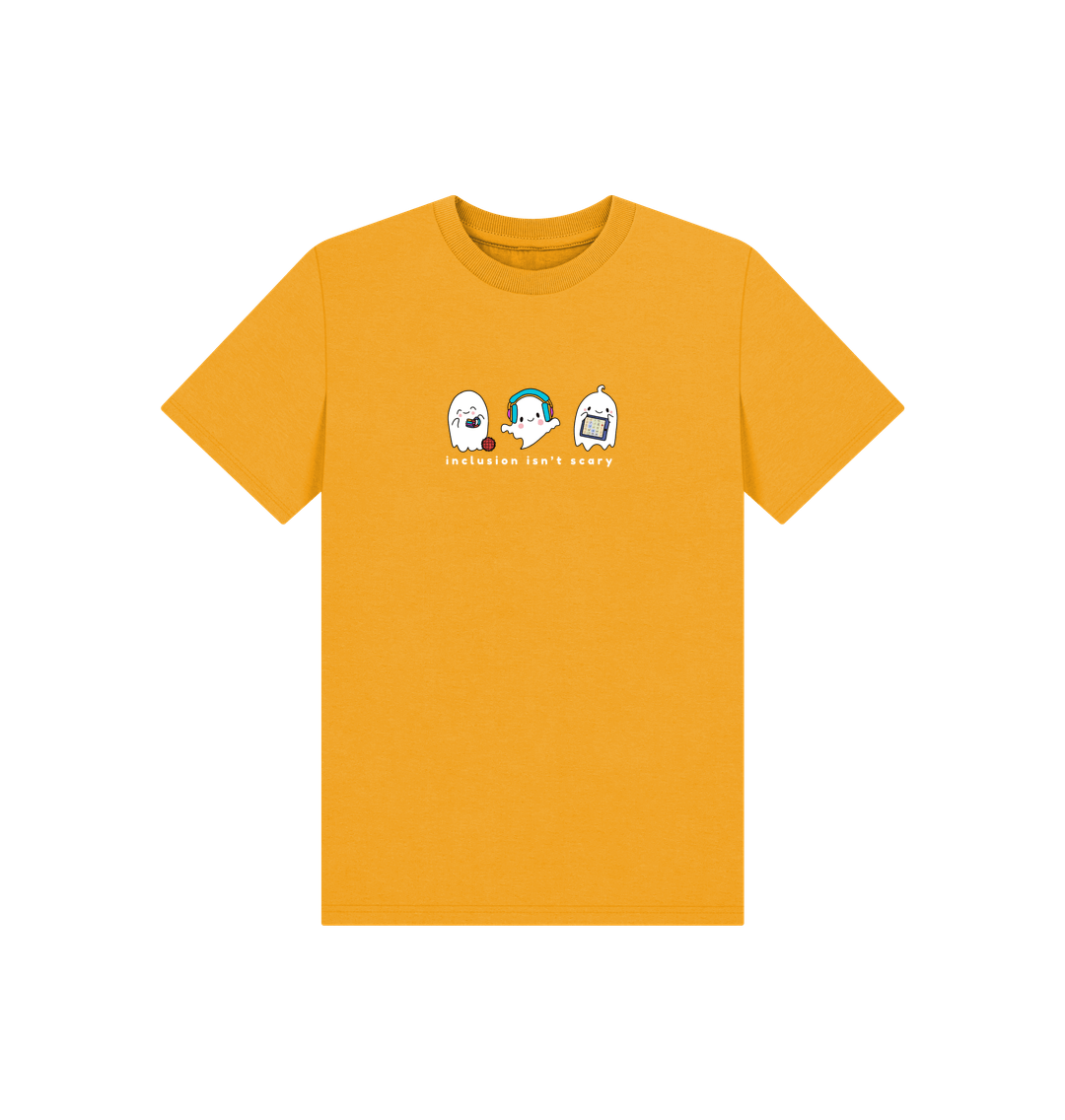 Mustard Inclusion Isn't Scary Kid's Tee
