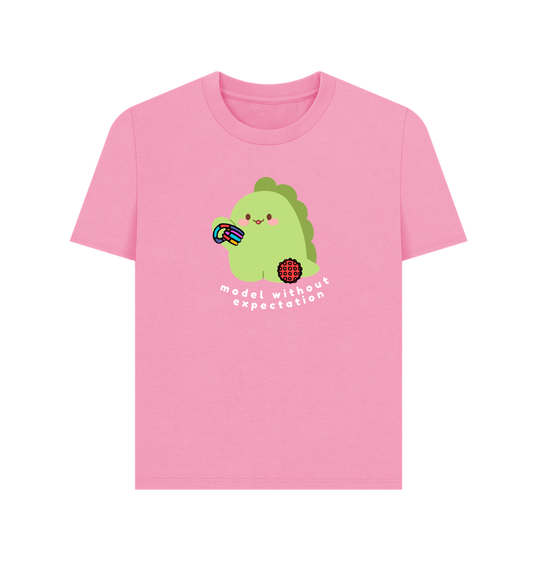 Rose Pink Printed T-shirt