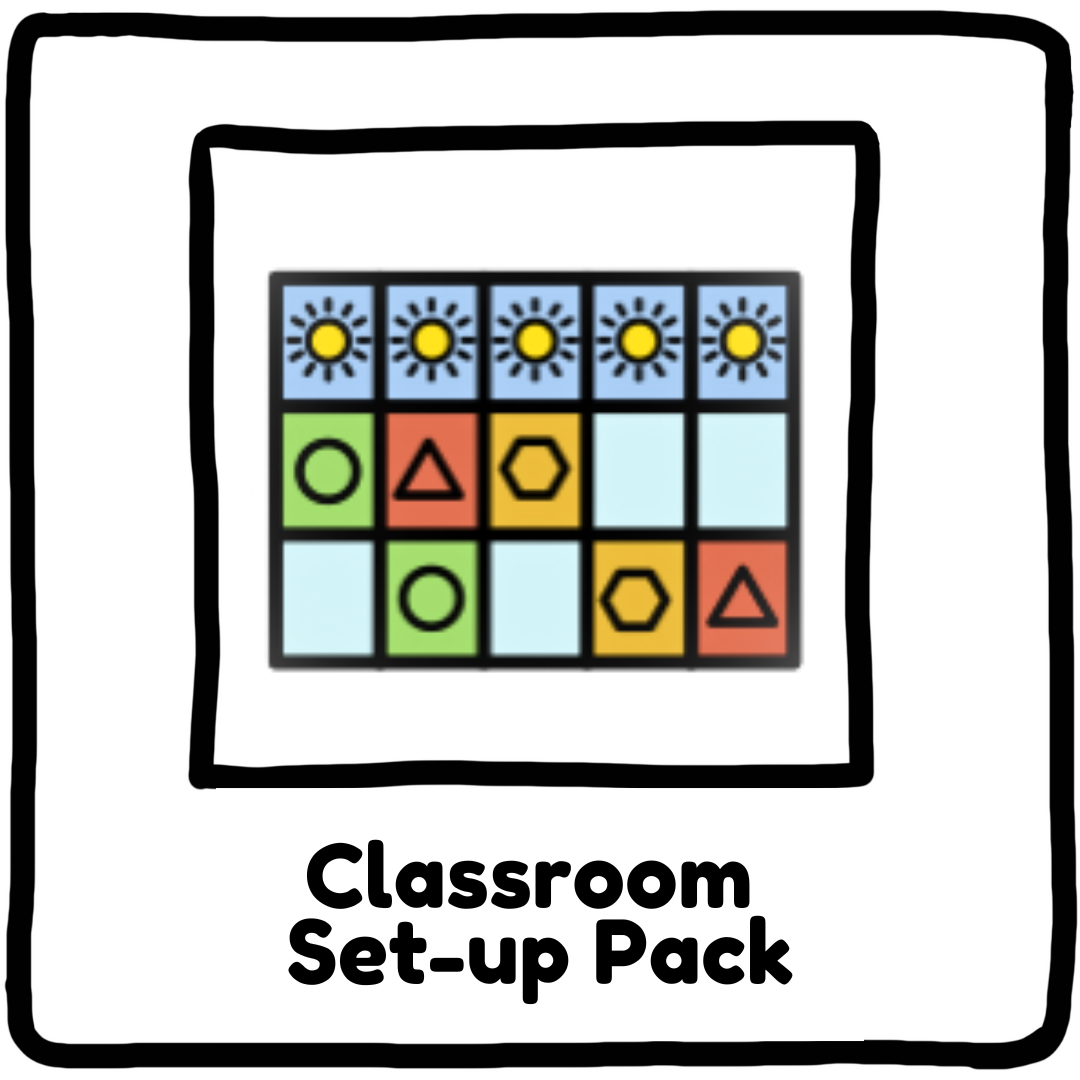 Classroom Set-up Pack