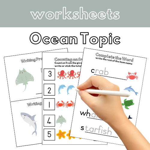 Ocean Worksheets