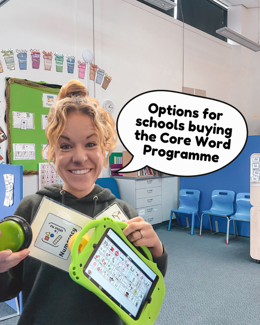 School and Trust Core Word Programme Purchase Options