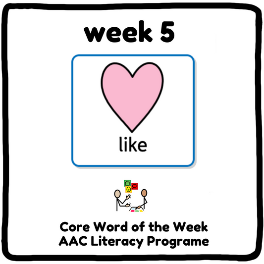 My Core Word Programme Week 5 - "Like"