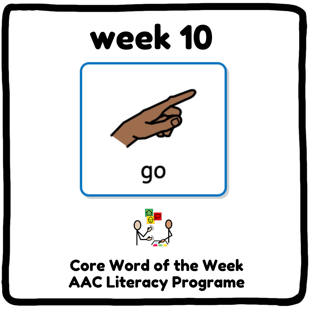 My Core Word Programme Week 10 - "Go"