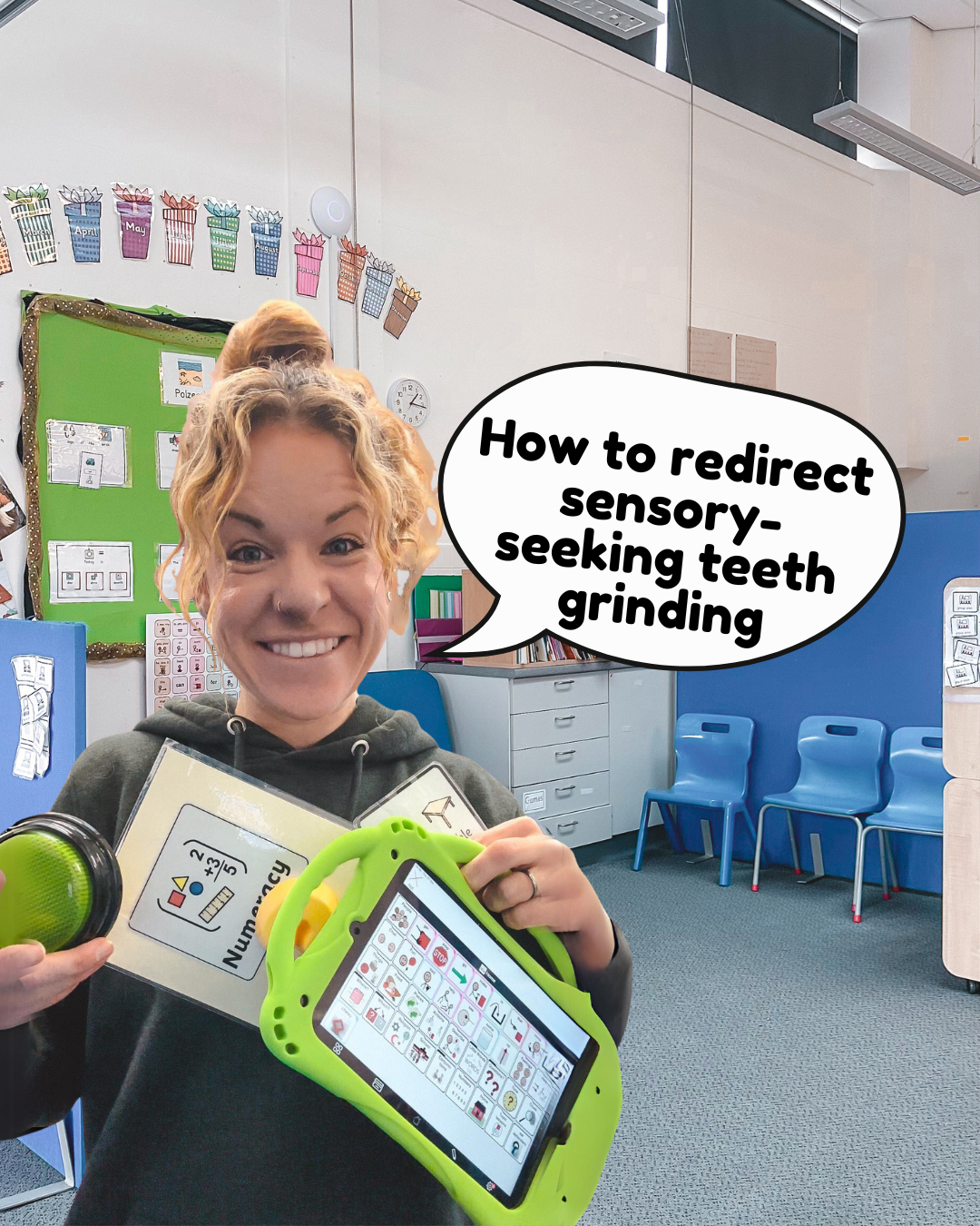Ask Me Anything - How to redirect sensory-seeking teeth grinding?