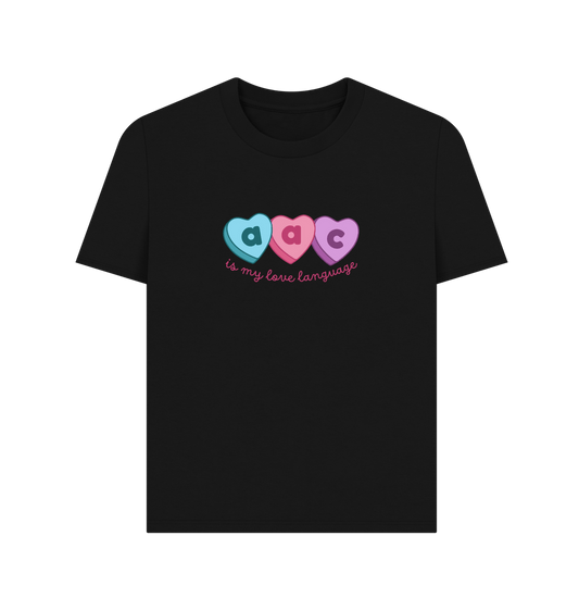 Black AAC is my Love Language Women's Tee