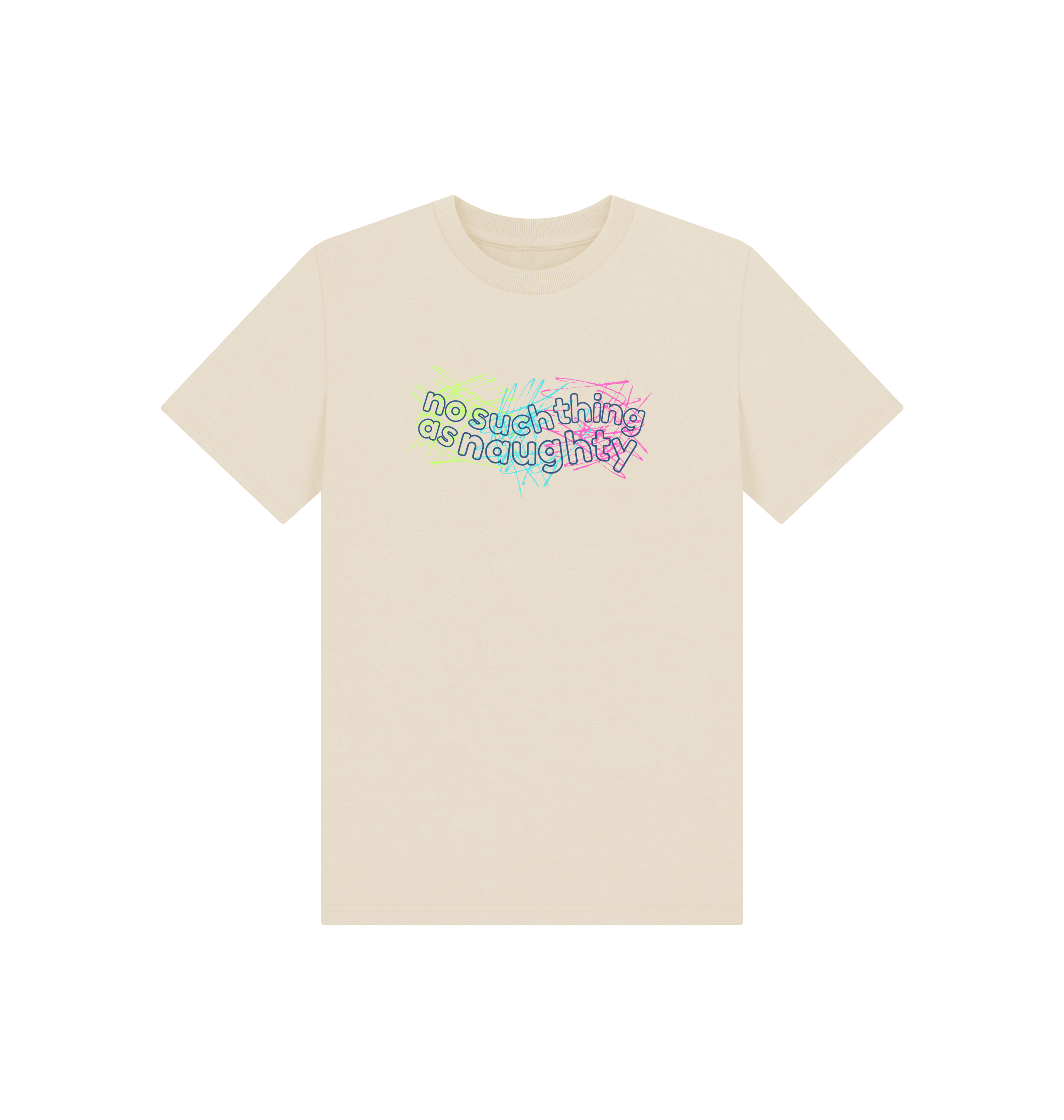 Oat Printed Kids T-Shirt Front