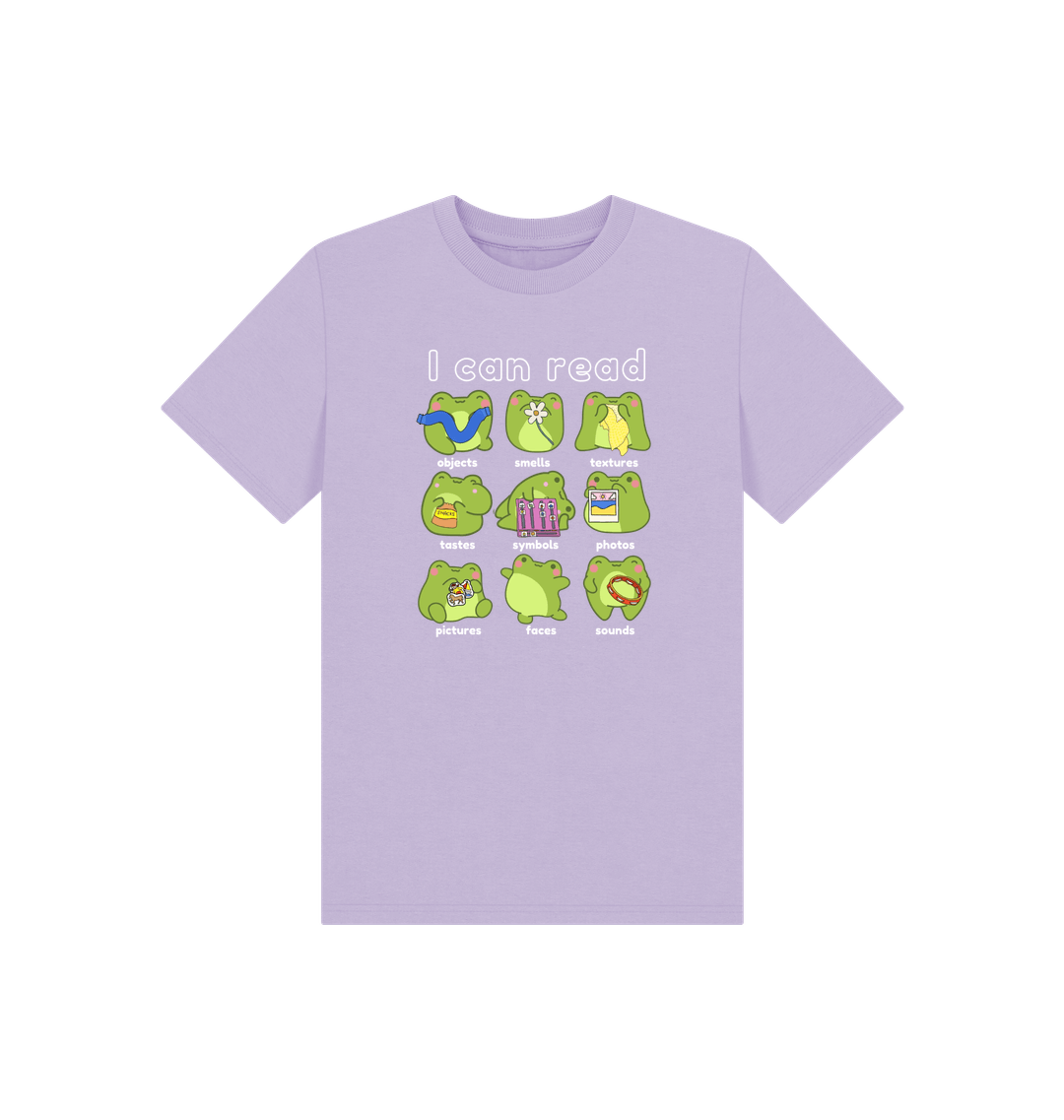 Soft Lilac Printed Kids T-Shirt