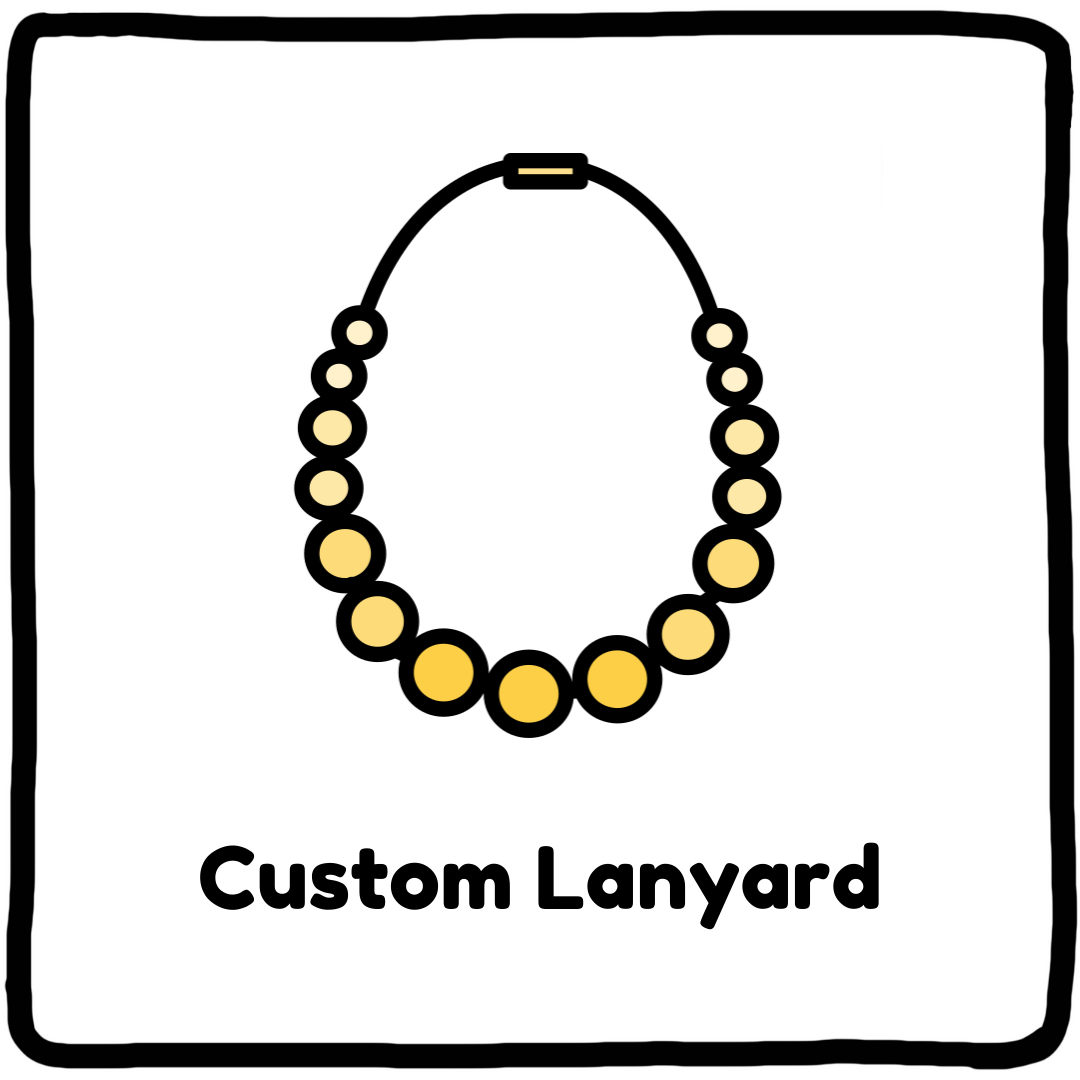 Customisable Lanyard (tabbed) – Sensory Classroom