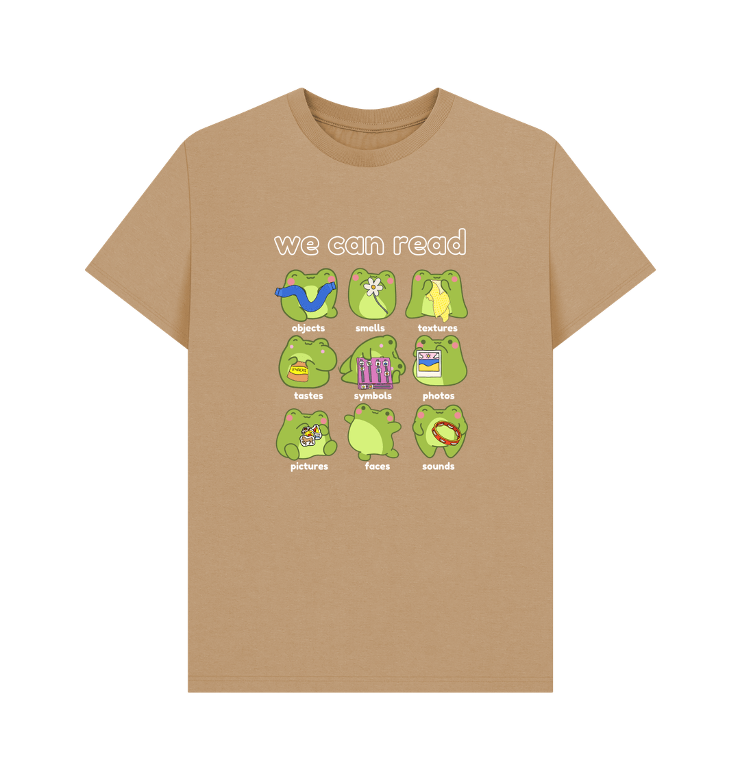 Sand 'We can read' Men's Tee for World Book day