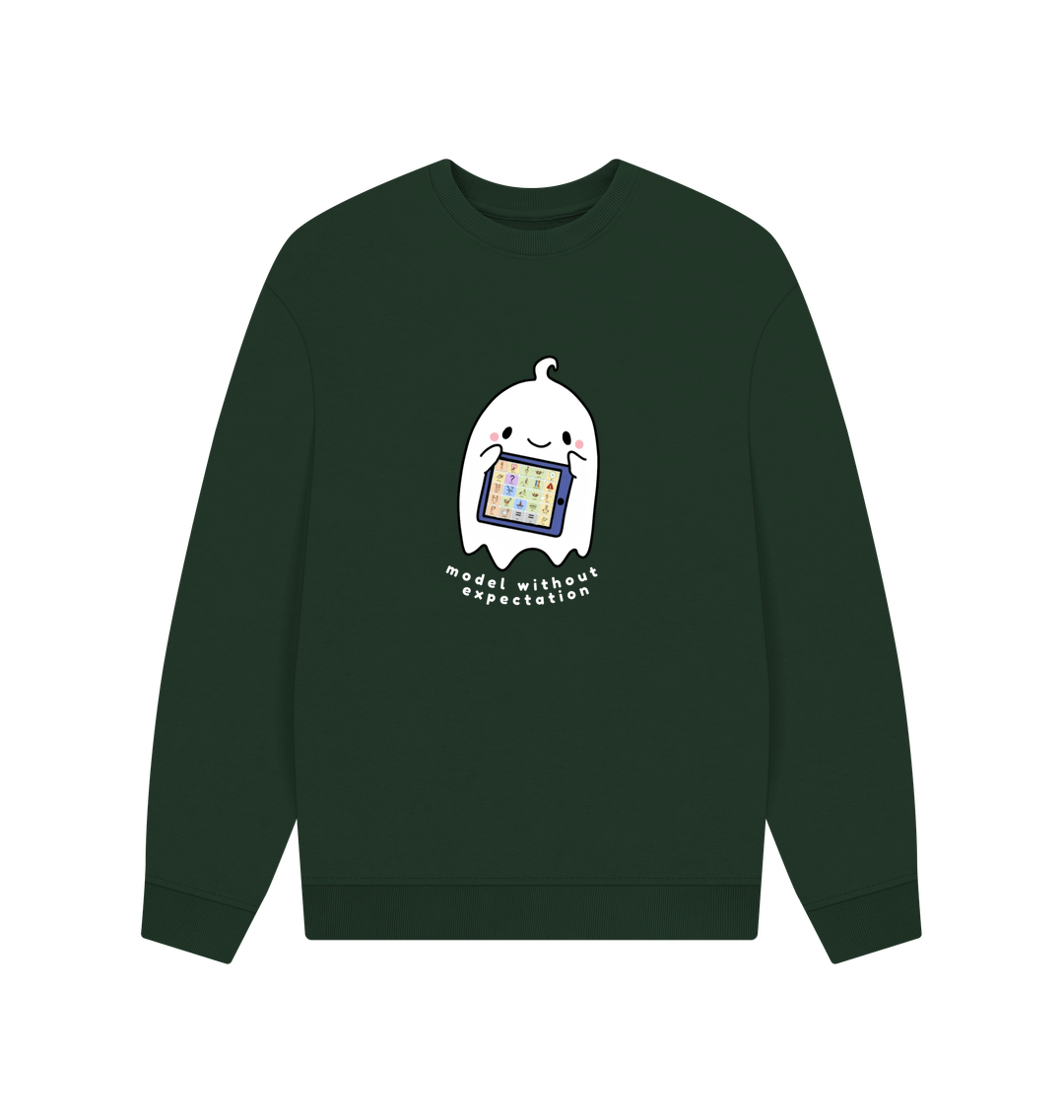 Evergreen Printed Sweater Front