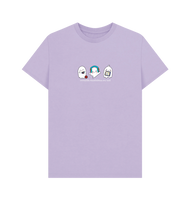 Lilac Printed T-shirt Front