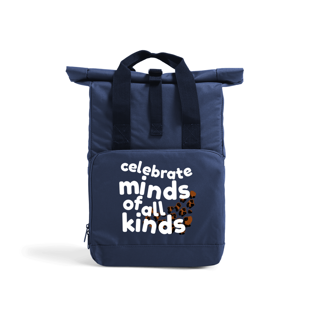 Navy Dusk Celebrate Minds of all Kinds Rucksack