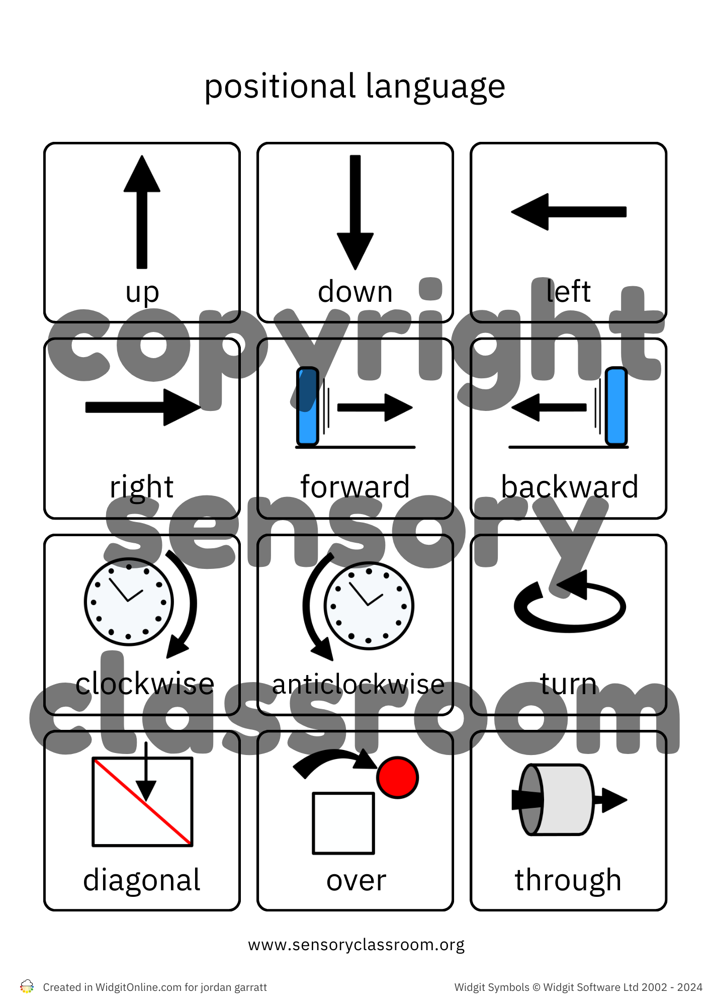 Positional Symbols