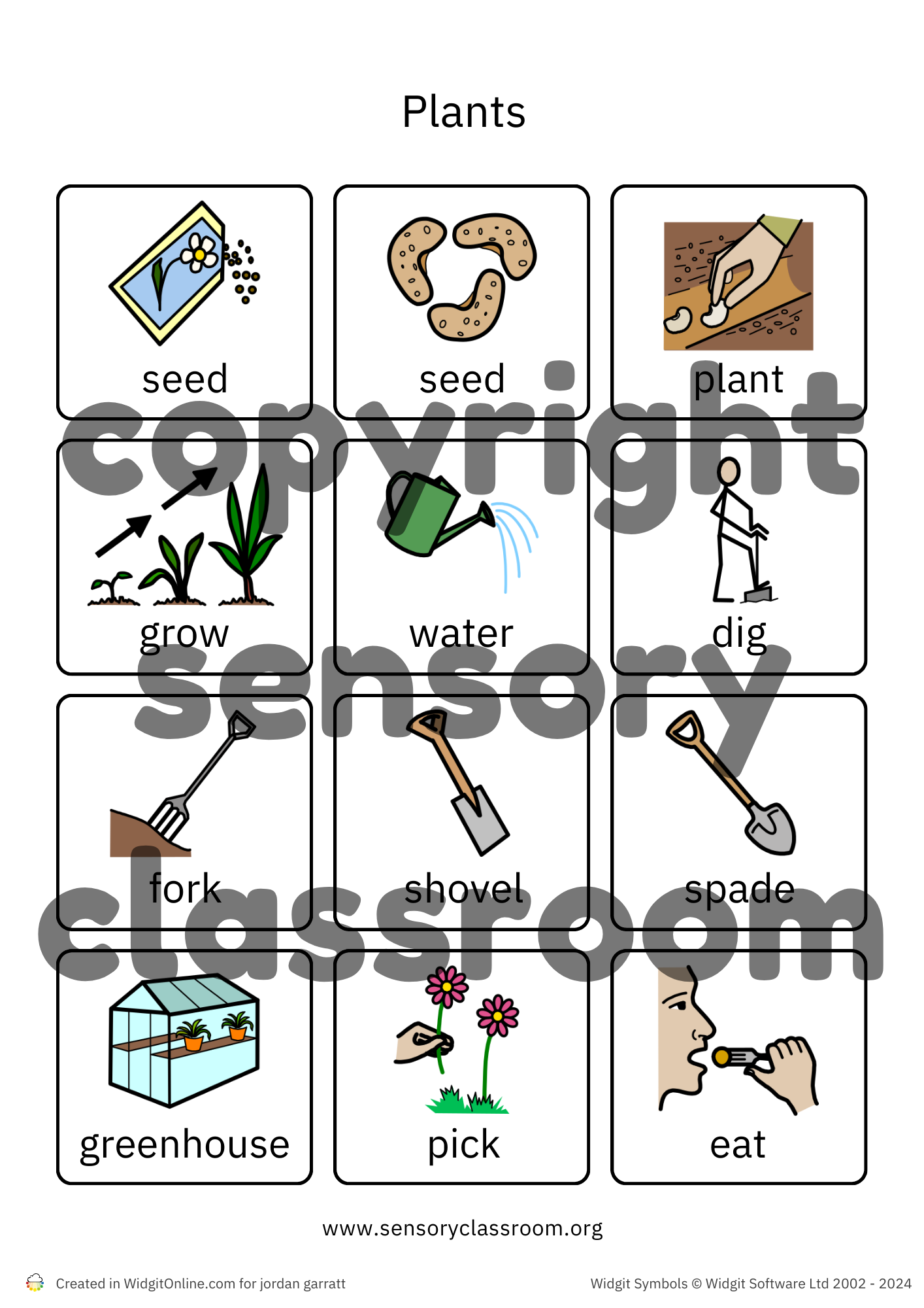 Plants / Gardening Symbols