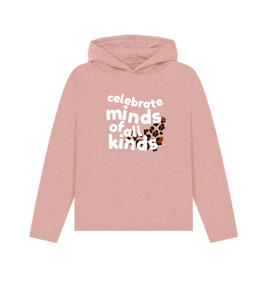 Sunset Pink Celebrate Minds of all Kinds Women's Hoody