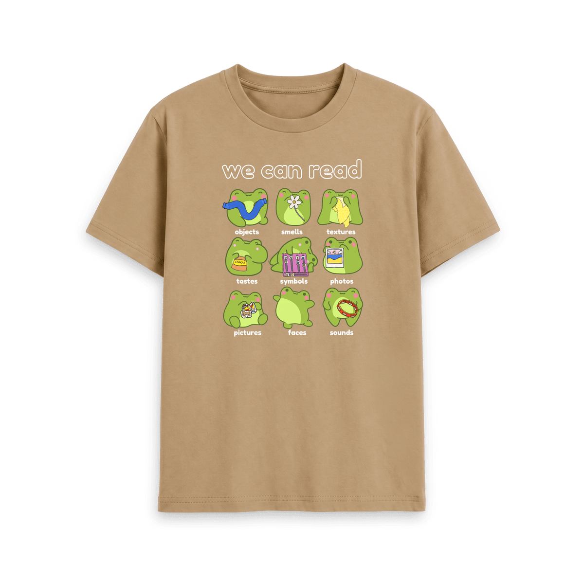Sand Printed T-shirt Front