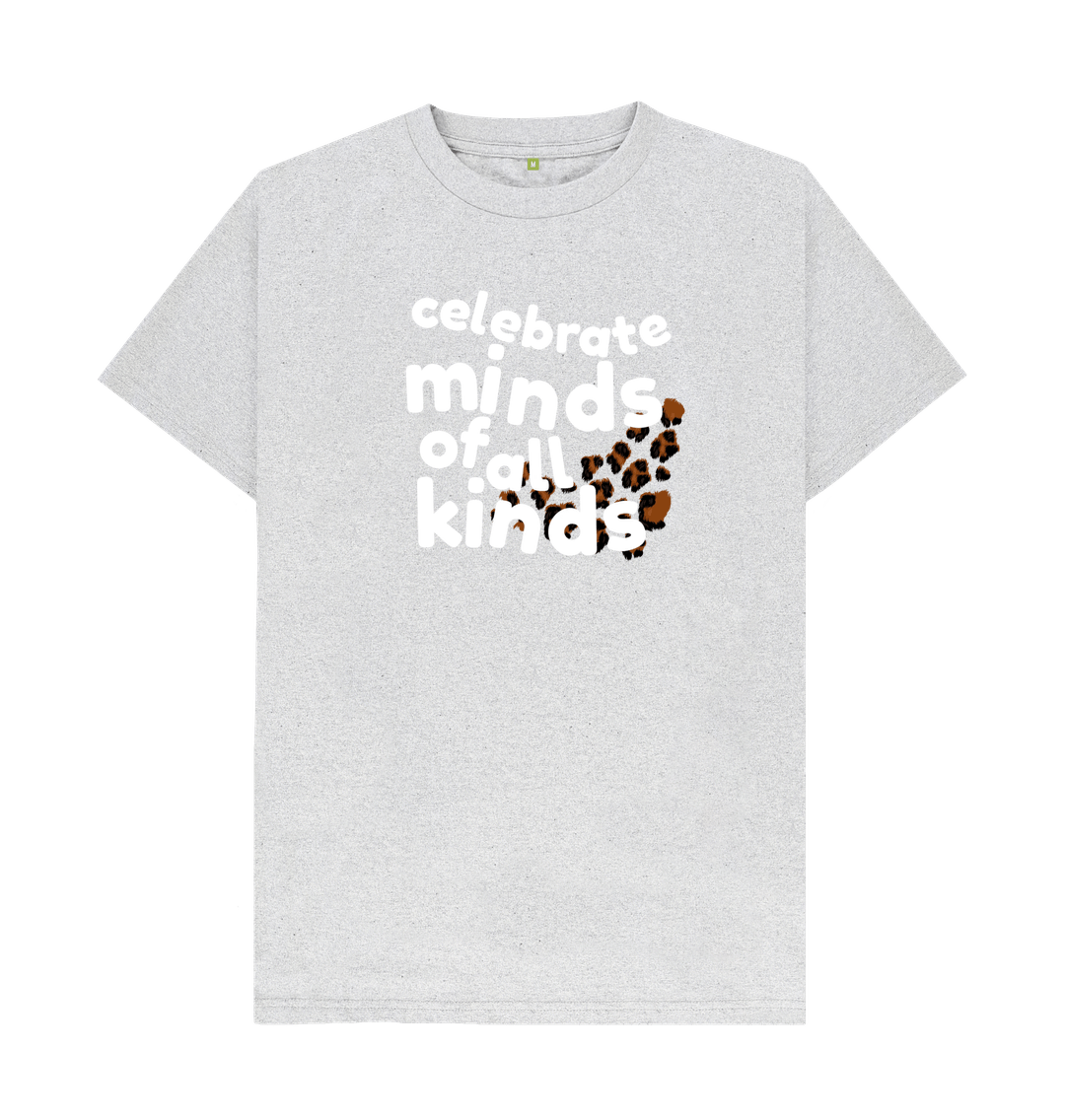 Grey Celebrate Minds of all Kinds Men's Tee