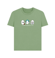 Sage Printed T-shirt Front