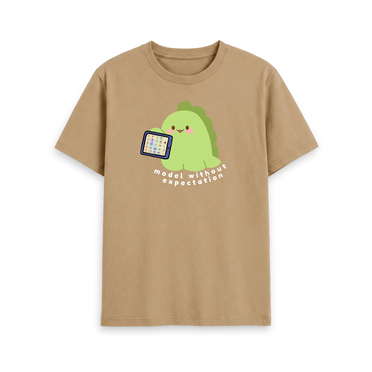 Sand Printed T-shirt Front